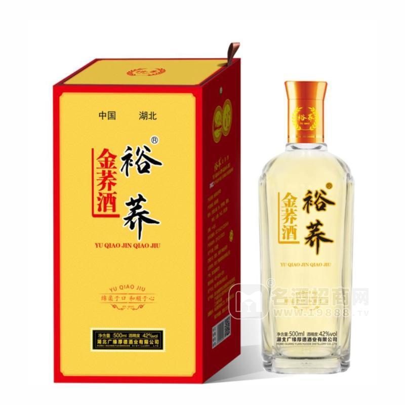 裕蕎苦蕎酒湖北苦蕎酒金蕎禮盒白酒500ml