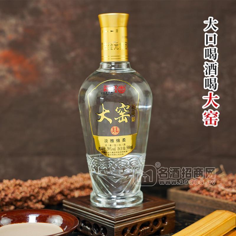 大窯經典淡雅綿柔濃香型白酒39%vol500ml