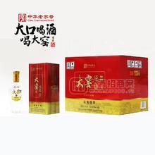 大窯經典淡雅綿柔濃香型白酒39%vol500mlx6盒