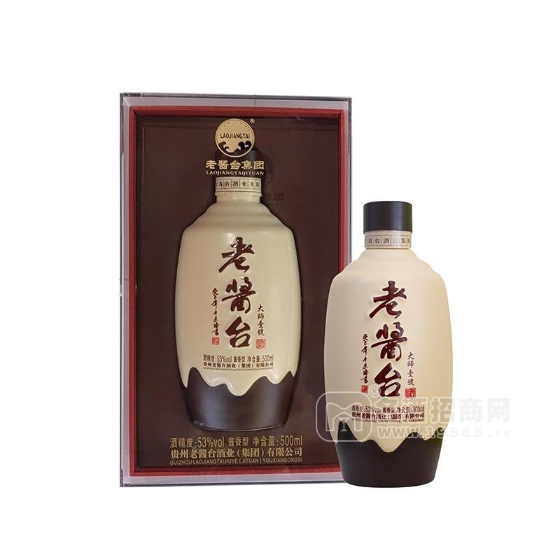 ·老酱台白酒大师壹号酱酒53度白酒招代理500mL 