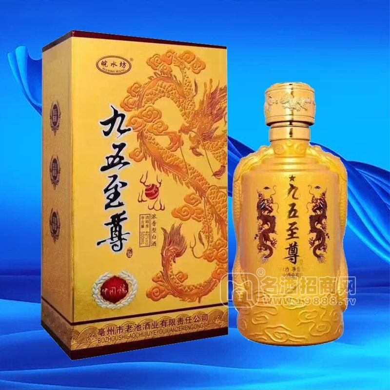 皖水坊九五至尊濃香型白酒500ml