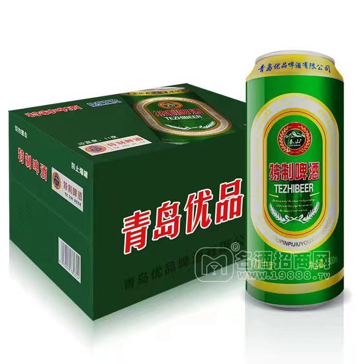 青島優(yōu)品·特制啤酒500ml