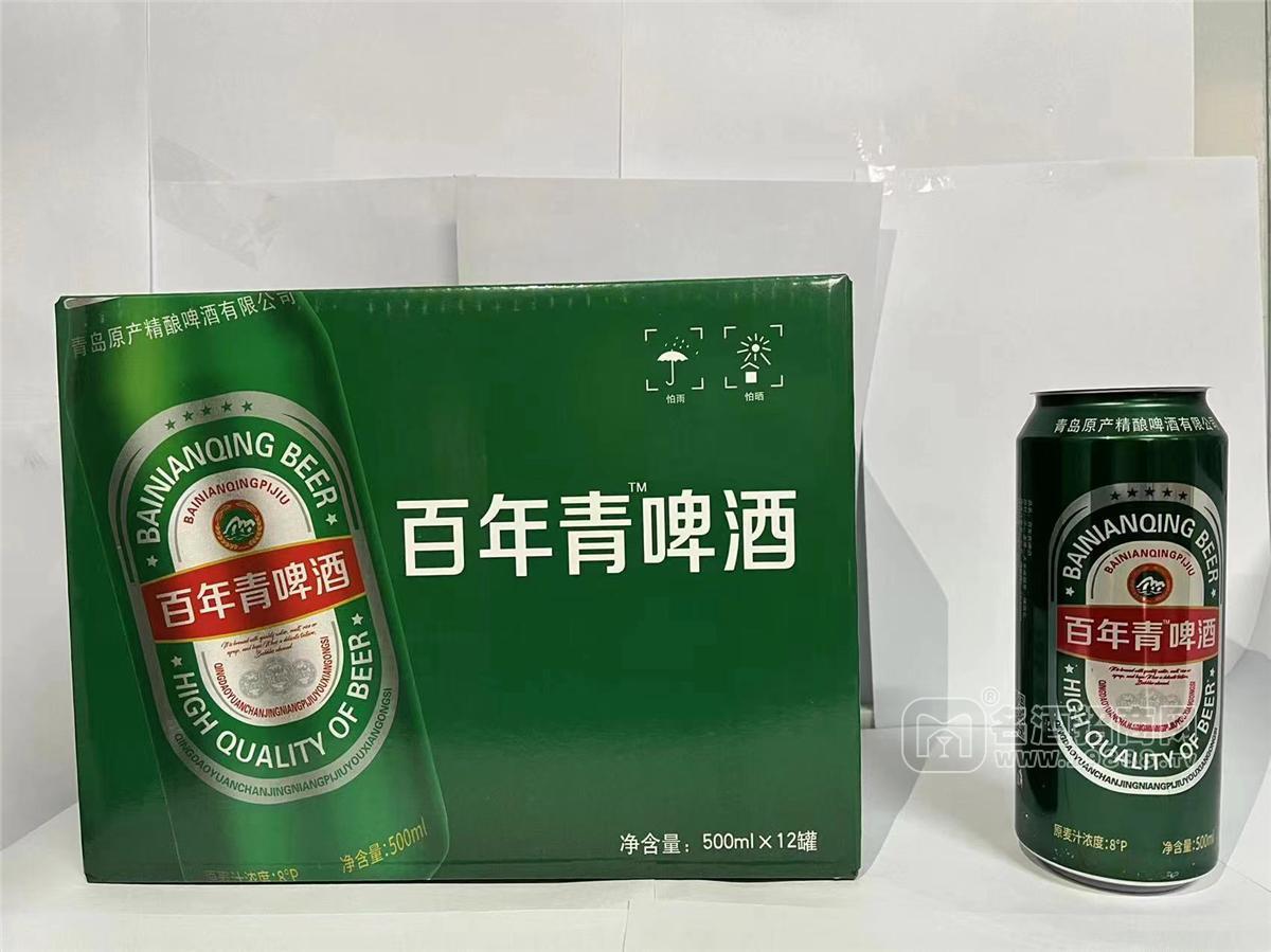 百年青啤酒500mlX12罐