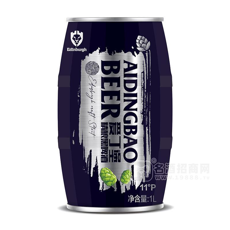 愛丁堡精釀黑啤酒1L