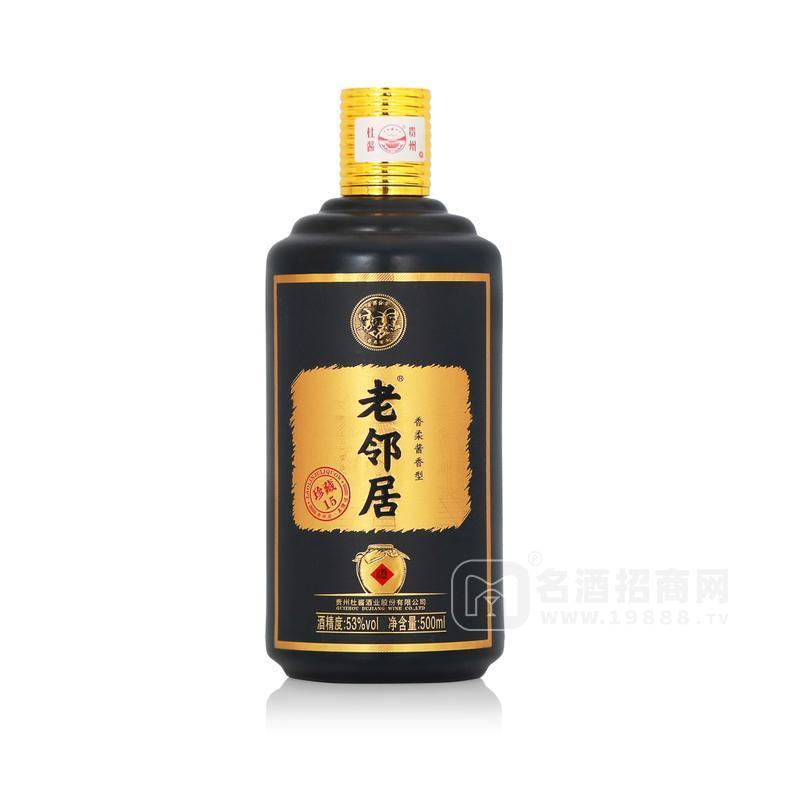 杜醬老鄰居珍藏15香柔醬香型酒類招商500ml×2