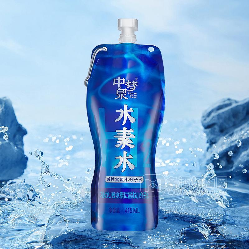 中夢泉水素水堿性富氫小分子水礦泉水415ml