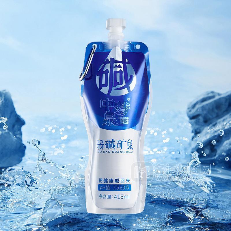 中夢泉弱堿礦泉水415ml