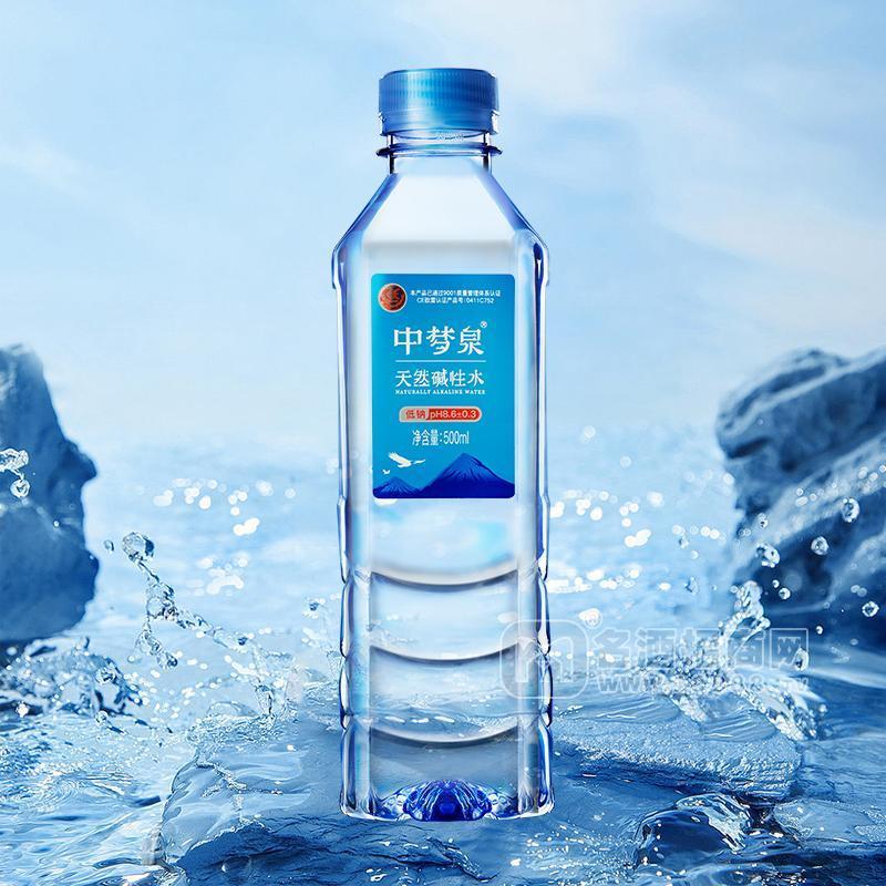 中夢泉天然堿性水礦泉水小分子水500ml