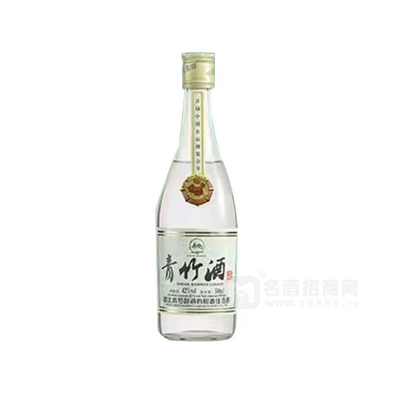 國(guó)際金獎(jiǎng)青竹酒白酒酒精度42%vol瓶裝廠家招商500ml