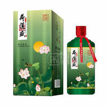 荷蓮盛綿柔醬香型白酒53%vol禮盒裝招商500ml