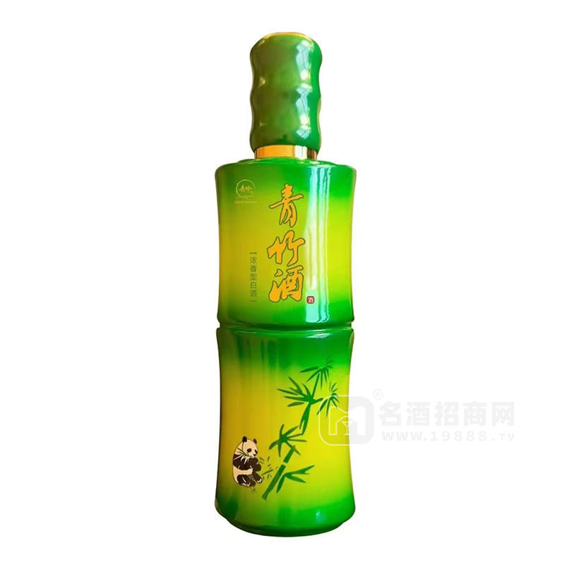 青竹酒濃香型白酒42%vol瓶裝招商500ml