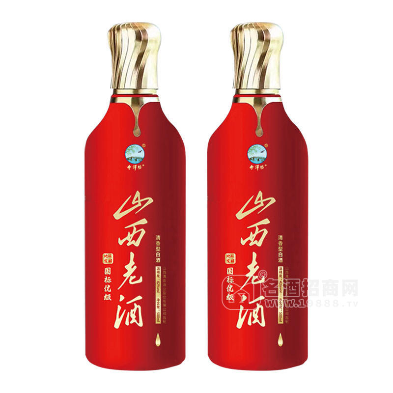 奔澤坊山西老酒42度清香型白酒瓶裝招商500ml