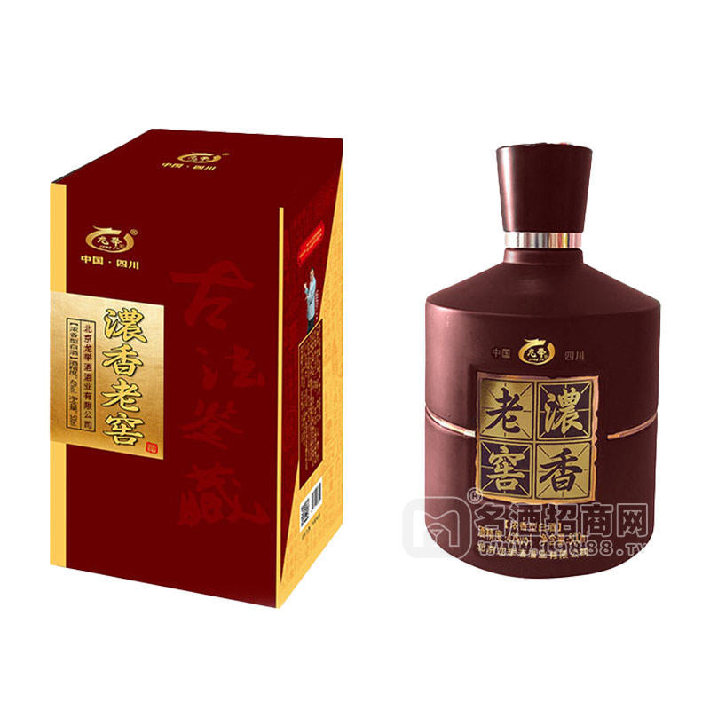 龍舉濃香老窖42度濃香型白酒禮盒裝招商500ml
