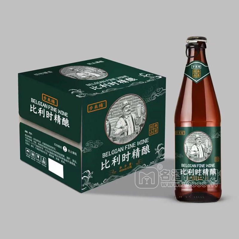 步來梅比利時精釀啤酒箱裝招商450ml×12瓶