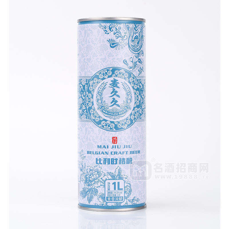 麥久久比利時精釀啤酒1L