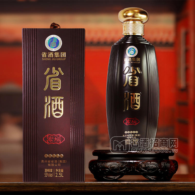 貴州省酒·宏壇  醬香型白酒53度2.5L