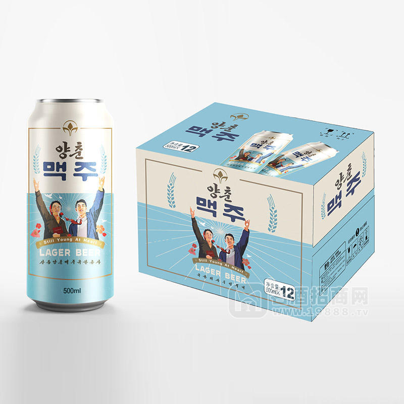 lager beer箱裝招商500ml×12罐