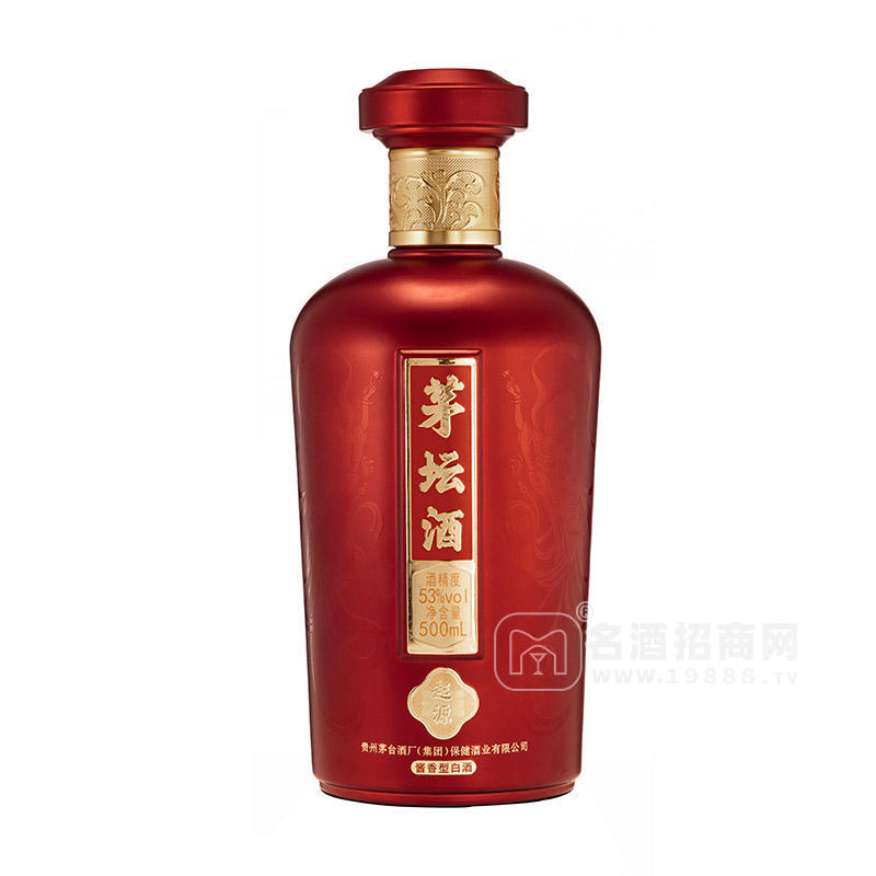 茅臺(tái)酒起源醬香型白酒53%vol瓶裝招商500ml