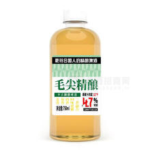 毛尖精酿啤酒中式精酿啤酒茶啤原麦汁浓度12°p鲜啤750ml