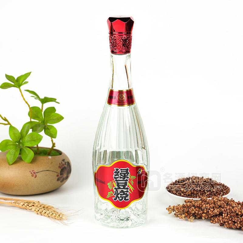 驢上樹綠豆燒酒白酒招商500ml