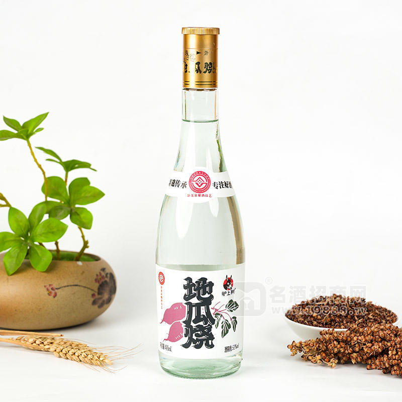 驢上樹地瓜燒酒白酒招商瓶裝
