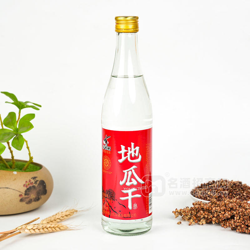 驢不理地瓜干白酒招商500ml