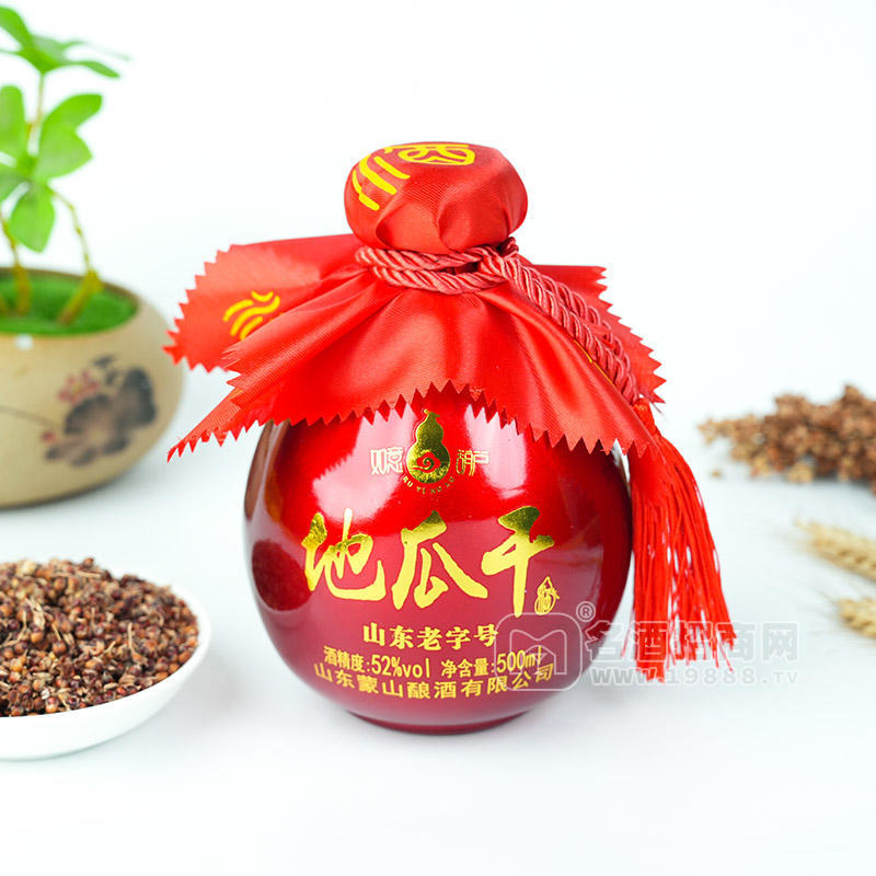 如意葫蘆地瓜干蒸餾酒52度500ml