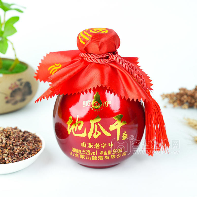 如意葫蘆地瓜干52度白酒廠家招商500ml