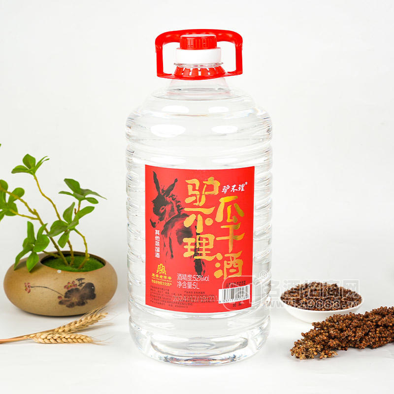 驢不理瓜干酒52度白酒廠家招商5L