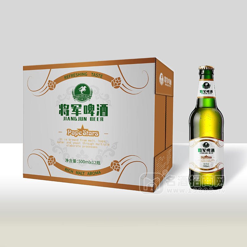 將軍啤酒500mlx12瓶