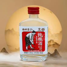 蒙山插秧客純糧酒濃香型白酒42度廠家招商100ml