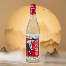 蒙山插秧客純糧酒濃香型白酒42度廠家招商500ml