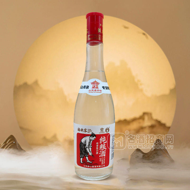 蒙山插秧客純糧酒濃香型白酒廠家招商瓶裝