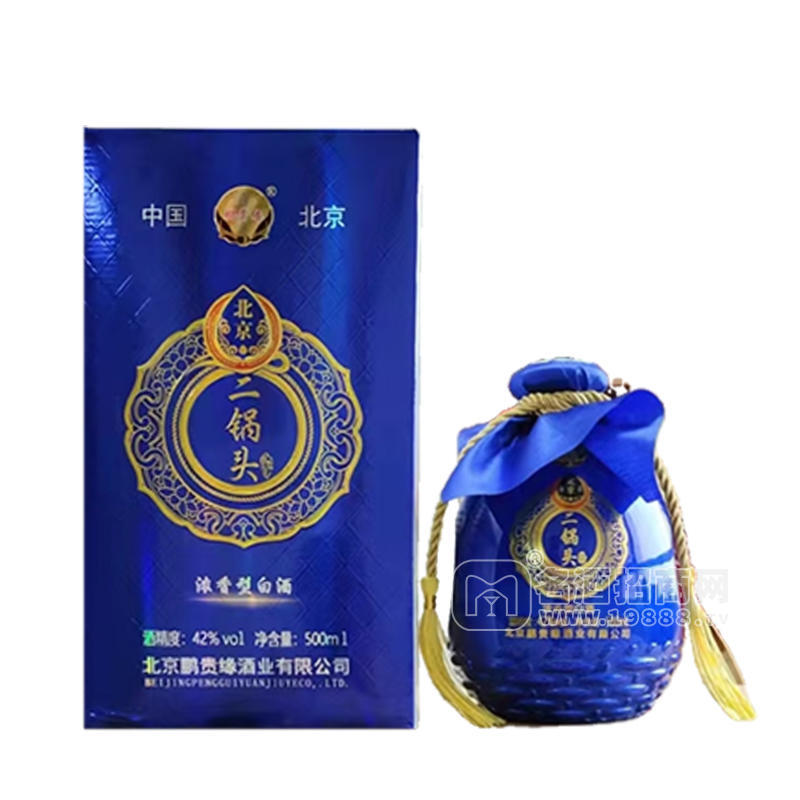 鵬貴緣北京二鍋頭濃香型白酒42度白酒廠家招商500ml