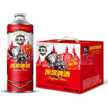 黑力士原浆啤酒4.3度啤酒1L