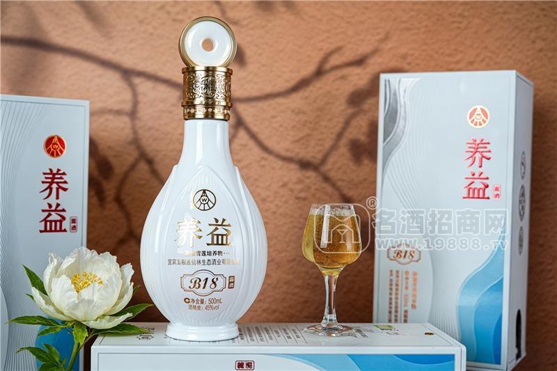 养益雪莲酒露酒45度白酒 