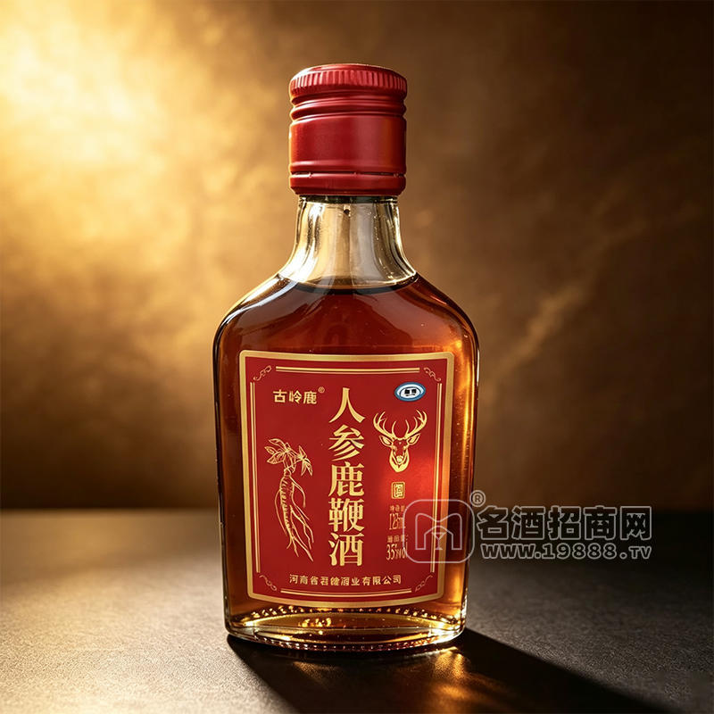 古岭鹿人参鹿鞭酒125ml